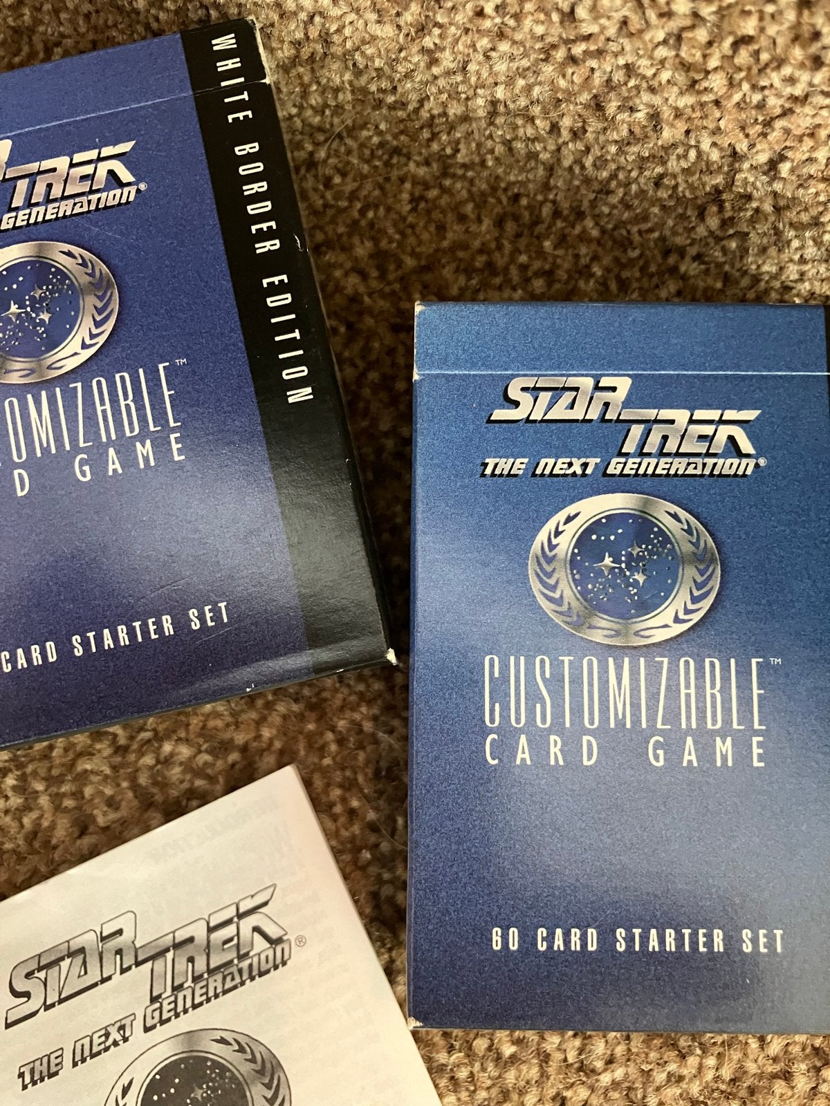 Star Trek TNG Customizable Card Game - Grote Verzameling, Ophalen of Verzenden, Gebruikt, Meerdere kaarten