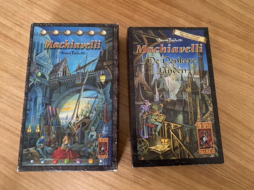 Machiavelli en uitbreiding de donkere landen , nieuwstaat, Ophalen of Verzenden, Zo goed als nieuw, 999 Games bv
