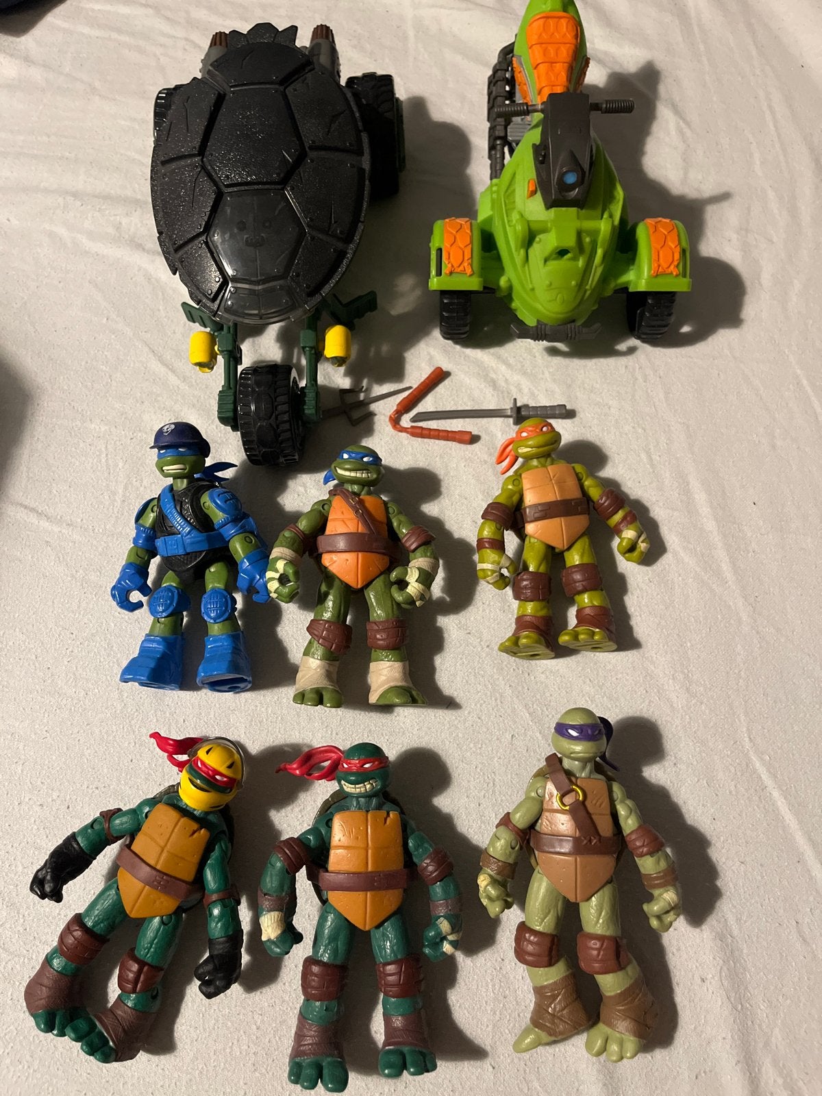 Teenage Mutant Ninja Turtles Figuren & Voertuigen, Ophalen of Verzenden, Gebruikt, Jongen of Meisje