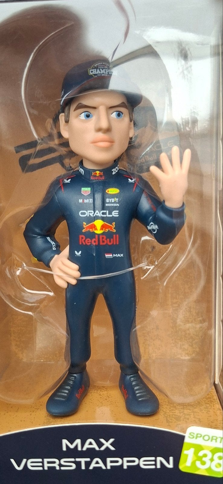 Max Verstappen Minix Figurine - Red Bull Racing, Ophalen of Verzenden, Nieuw
