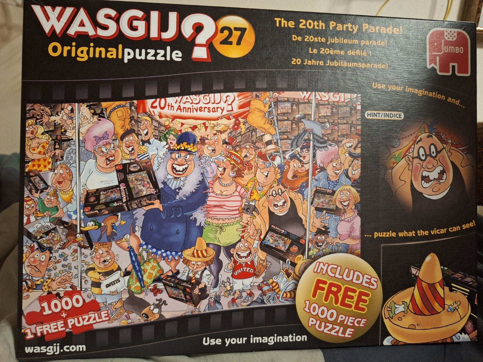 Wasgij Puzzels, Ophalen of Verzenden, 500 t/m 1500 stukjes, Gebruikt, Legpuzzel
