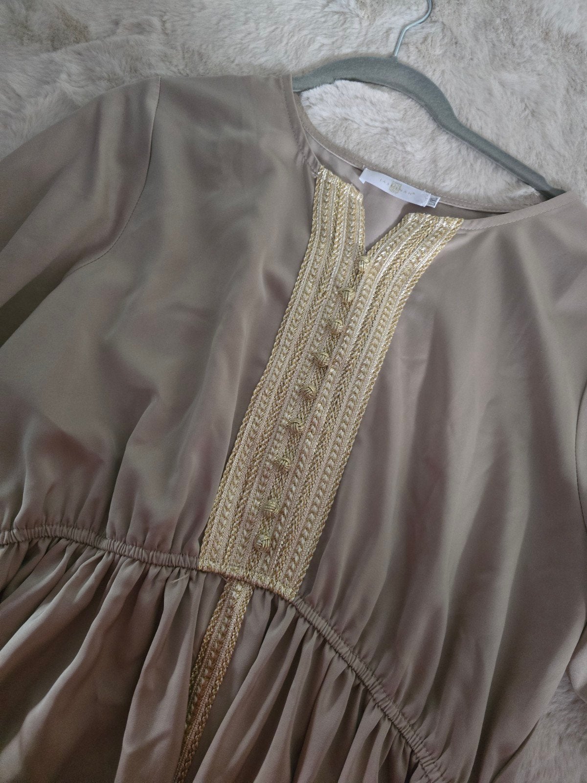 Prachtige Jasminah Abaya - Nieuw (L/XL), Jasminah, Verzenden, Nieuw, Maat 42/44 (L)