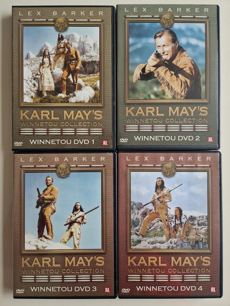 WINNETOU COLLECTION [DVD] Western serie, Cd's en Dvd's, Dvd's | Tv en Series, Alle leeftijden, Verzenden, Zo goed als nieuw