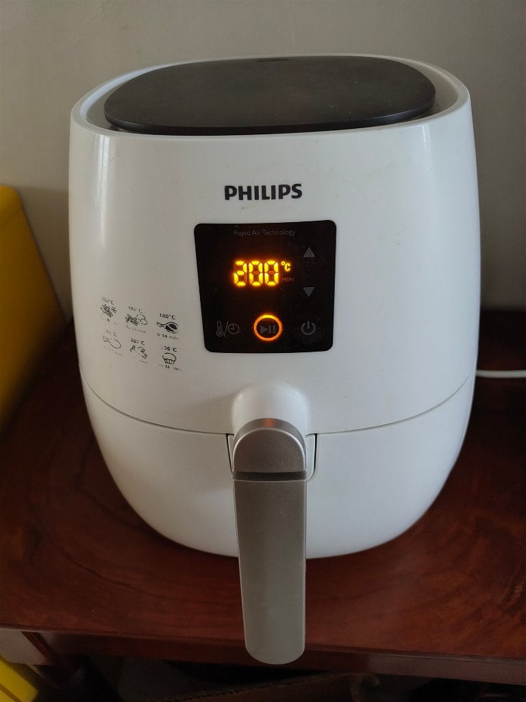 Philips Airfryer viva collection HD9230/50 werkt goed manual