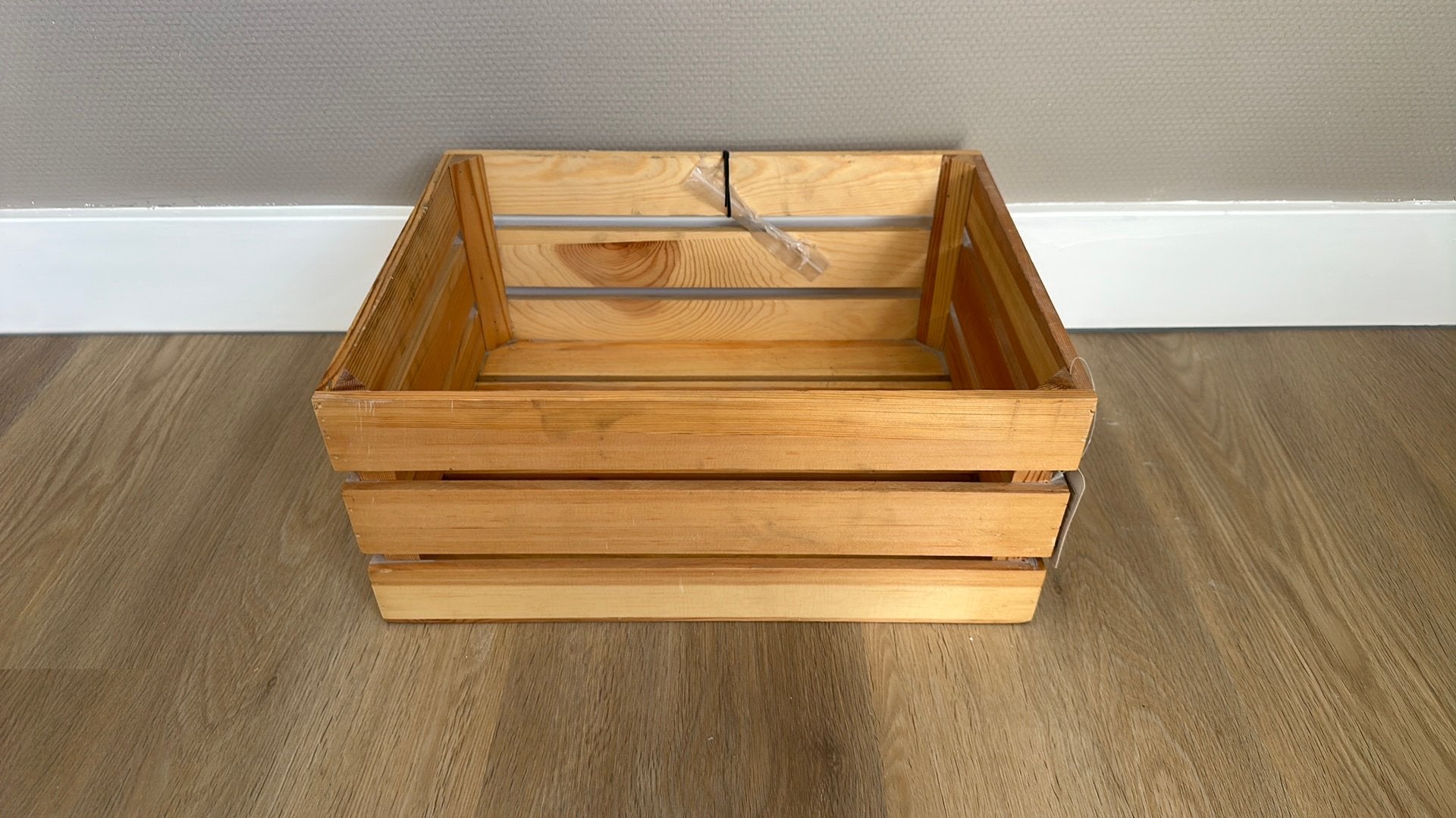 Houten fietskrat krat houten kratje 33x43x19, Ophalen of Verzenden, Nieuw, Fietskrat