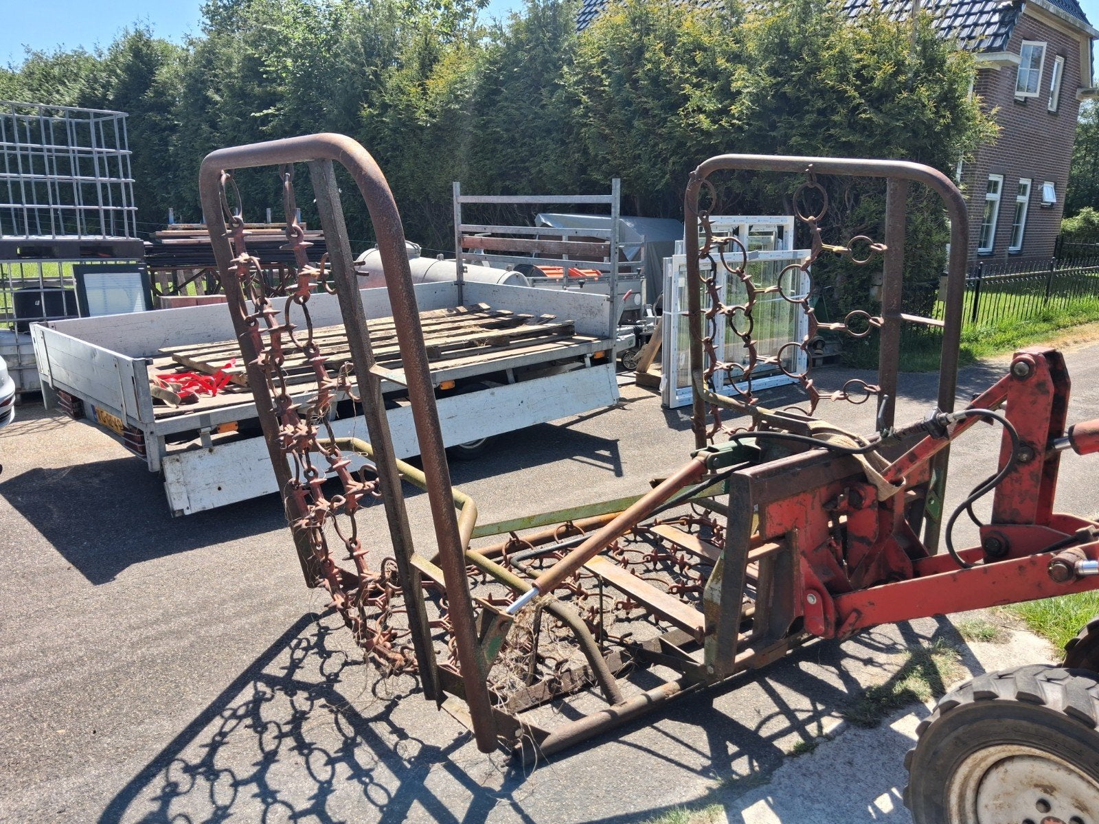 6 jako weidesleep Hydraulische in klapbaar, Tuin en Terras, Grasmaaiers, Ophalen, Handgrasmaaier, Balkmaaier, Opvangzak