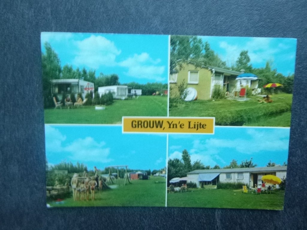 Grouw, Yn'e Lijte  /caravan 1982, Verzenden, 1980 tot heden, Gelopen, Noord-Brabant