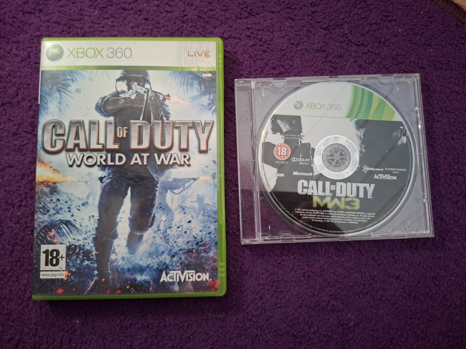 Call of Duty: World at War & MW3 (Xbox 360), Online, Gebruikt, Vanaf 18 jaar, Shooter