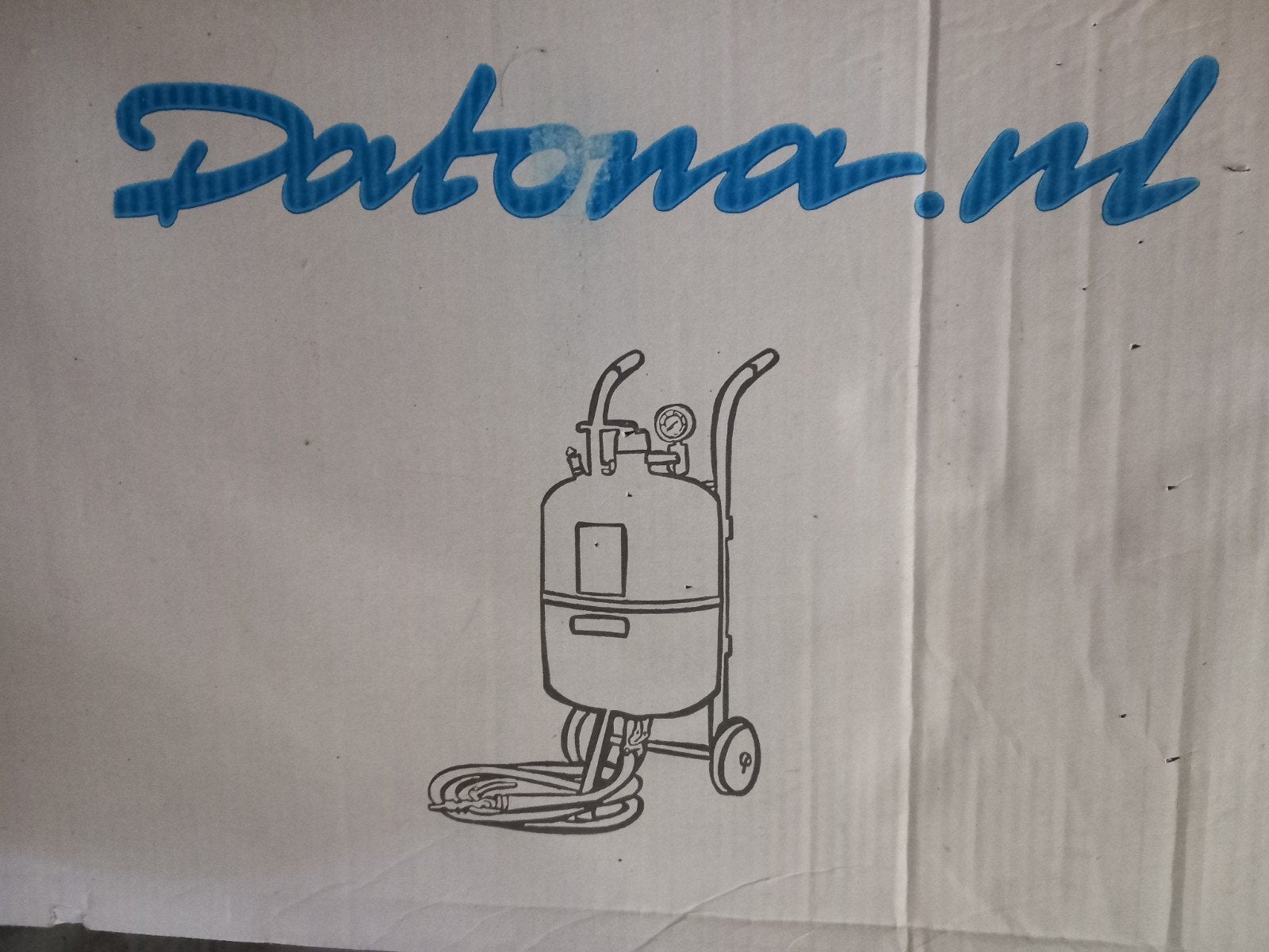 Datona mobiele straalketel 45 liter, Ophalen, Nieuw