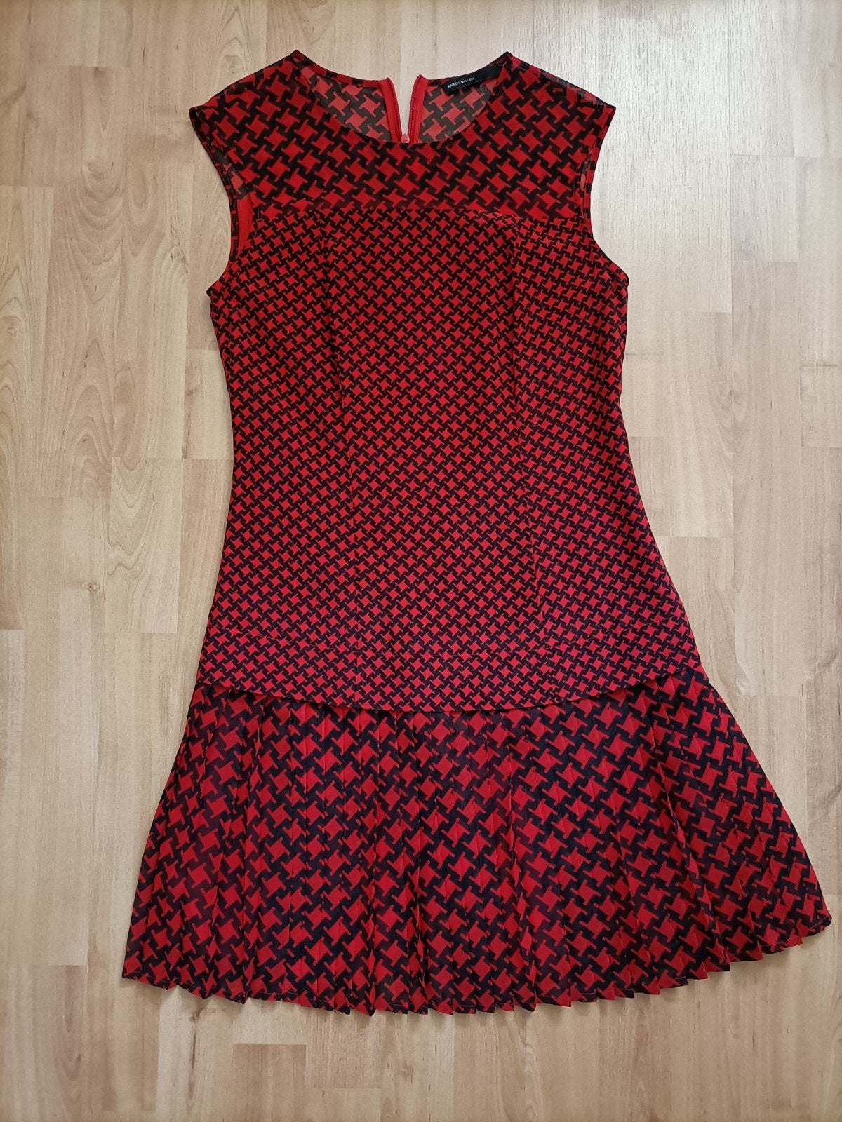 Karen Miller jurk - maat 36/UK 8, Kleding | Dames, Ophalen of Verzenden, Zo goed als nieuw, Zwart, Boven de knie