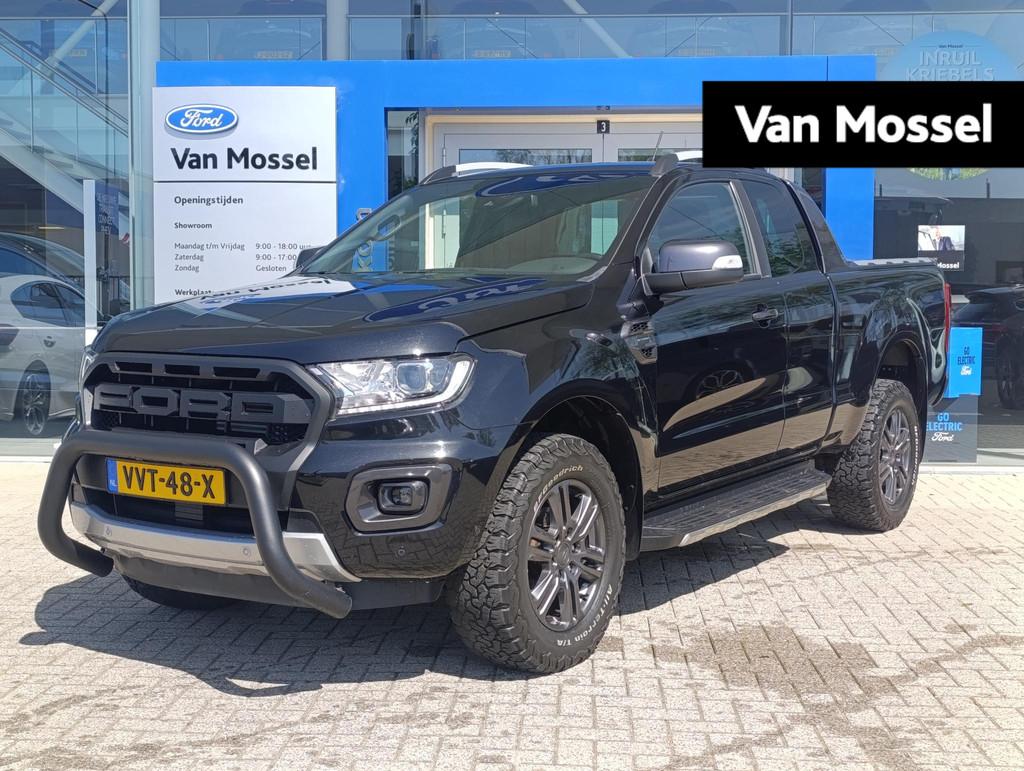 Ford Ranger 2.0 EcoBlue Wildtrak Supercab | Adaptieve Cruise, Auto's, Ford, Bedrijf, Te koop, Ranger, 4x4, ABS, Achteruitrijcamera