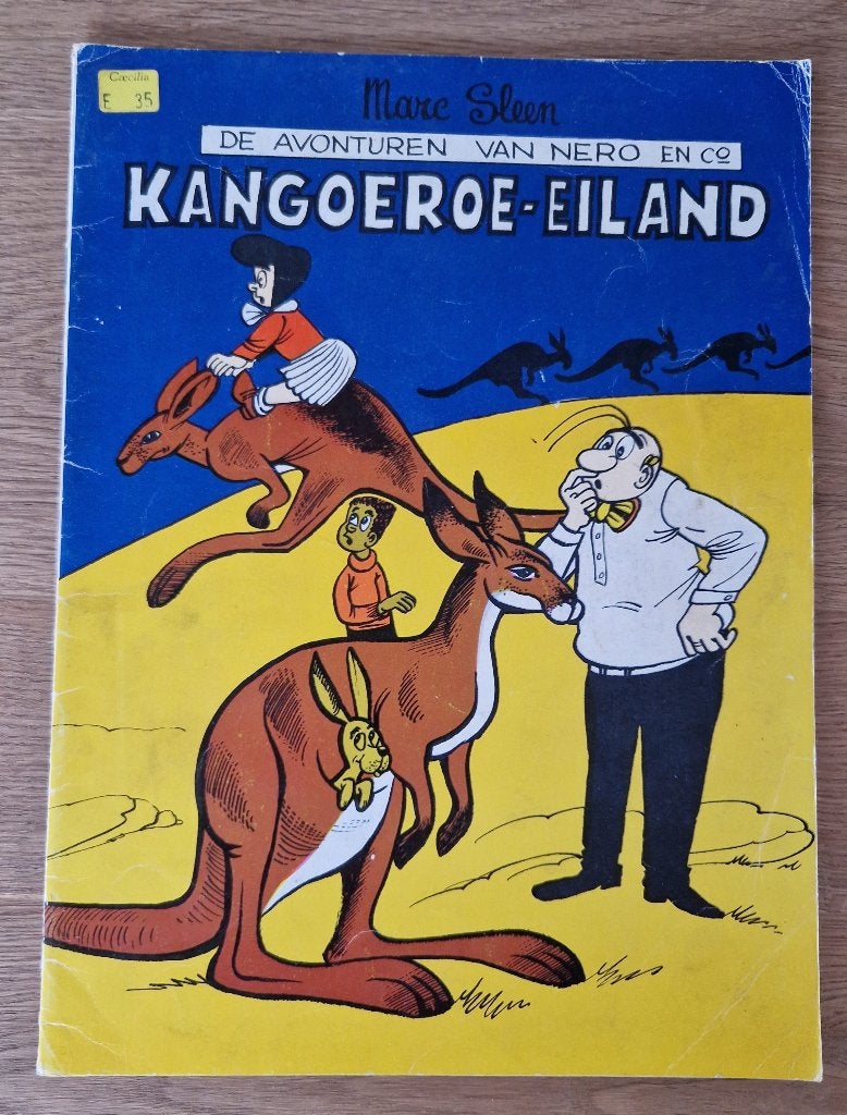 Nero - Kangoeroe-eiland -20(1977) Strip, Boeken, Meerdere stripboeken, Ophalen of Verzenden, Gelezen
