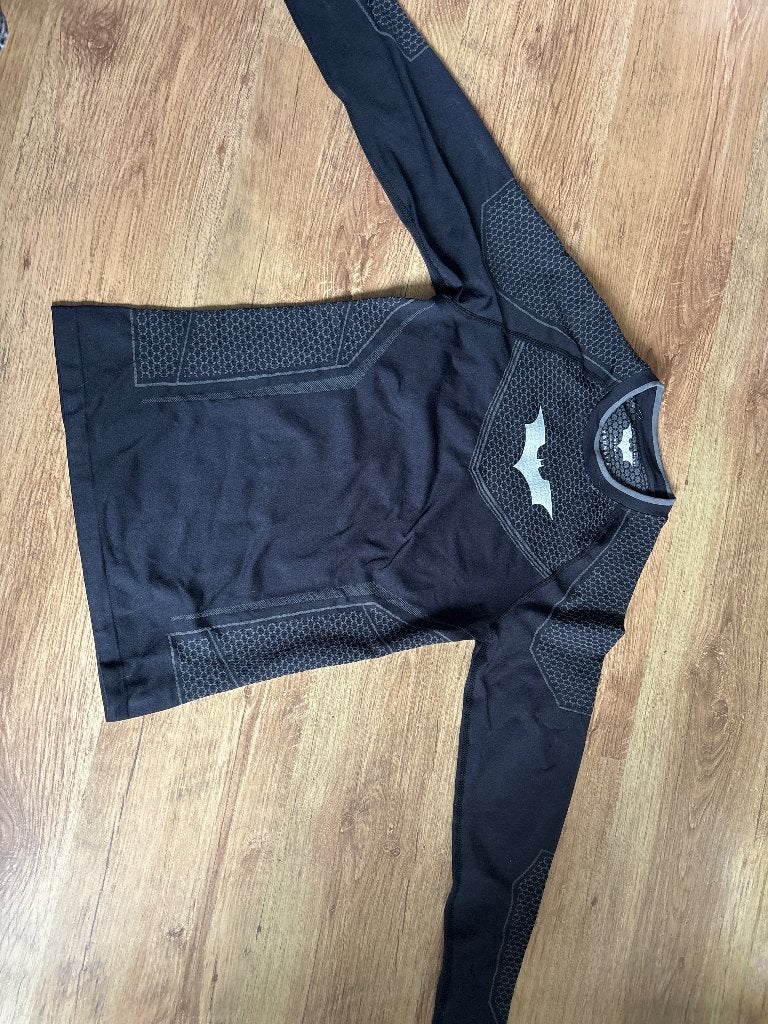 YoungLA Batman compressie M&L, Fitness, Maat 48/50 (M), Zwart, Ophalen of Verzenden