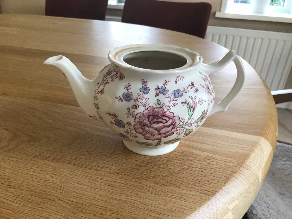 GEZOCHT deksel voor theepot Rose Chintz, Huis en Inrichting, Overige typen, Ophalen of Verzenden, Zo goed als nieuw, Overige stijlen