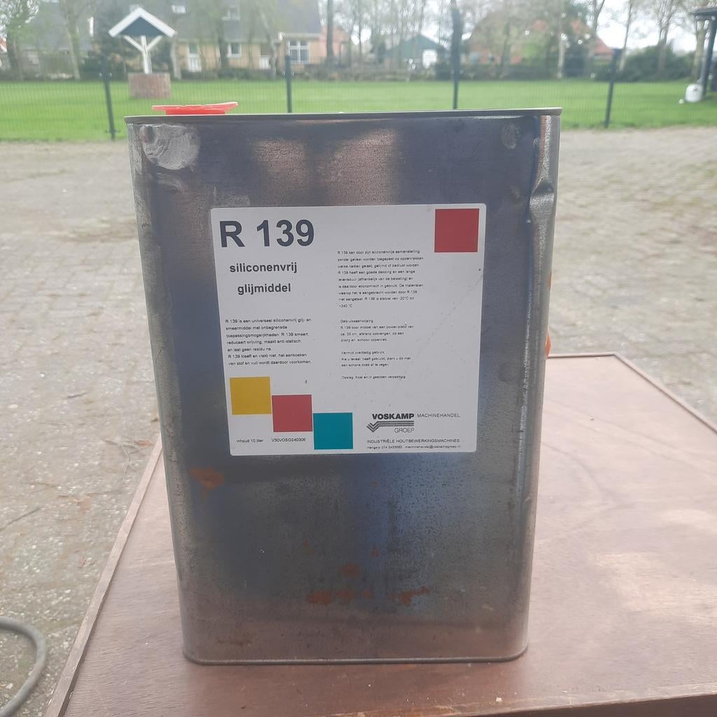 R 139 Siliconenvrij Glijmiddel - 10 Liter, Ophalen of Verzenden, Nieuw