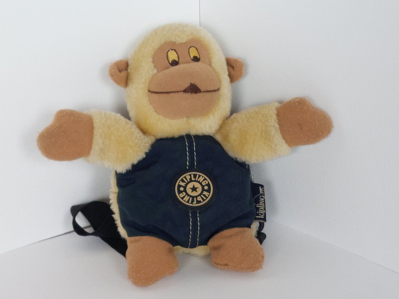 Kipling aapje knuffel rugzakje, Ophalen of Verzenden, Gebruikt, Blauw, Overige typen