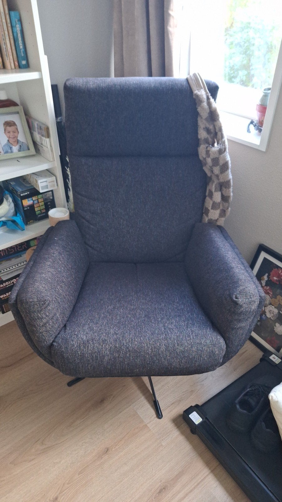 fauteuils, Ophalen of Verzenden, 75 tot 100 cm, Stof, 75 tot 100 cm