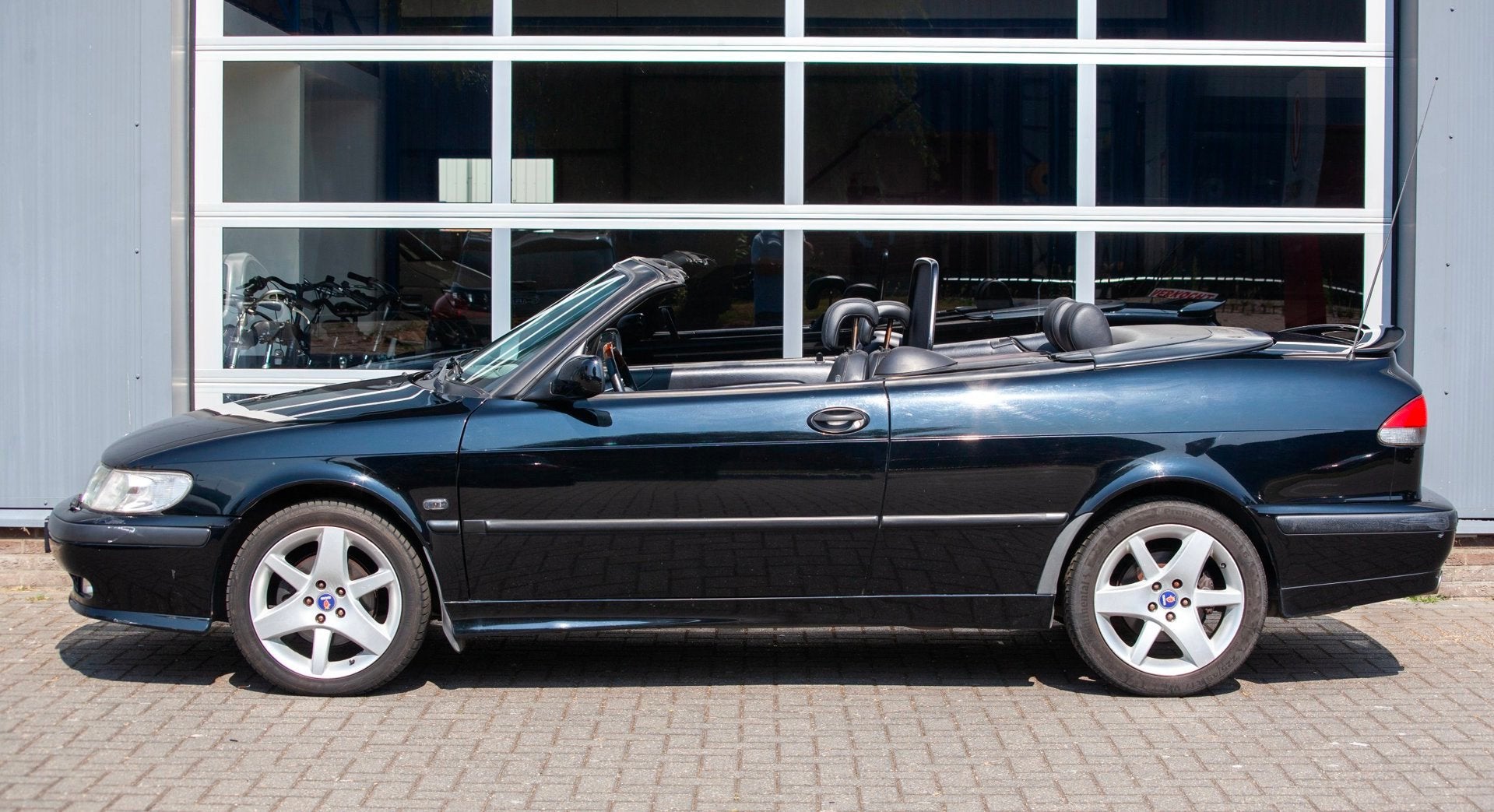 Saab 9-3 Cabrio 2.0 Turbo SE FSP, 730 kg, Gebruikt, Zwart, 4 cilinders