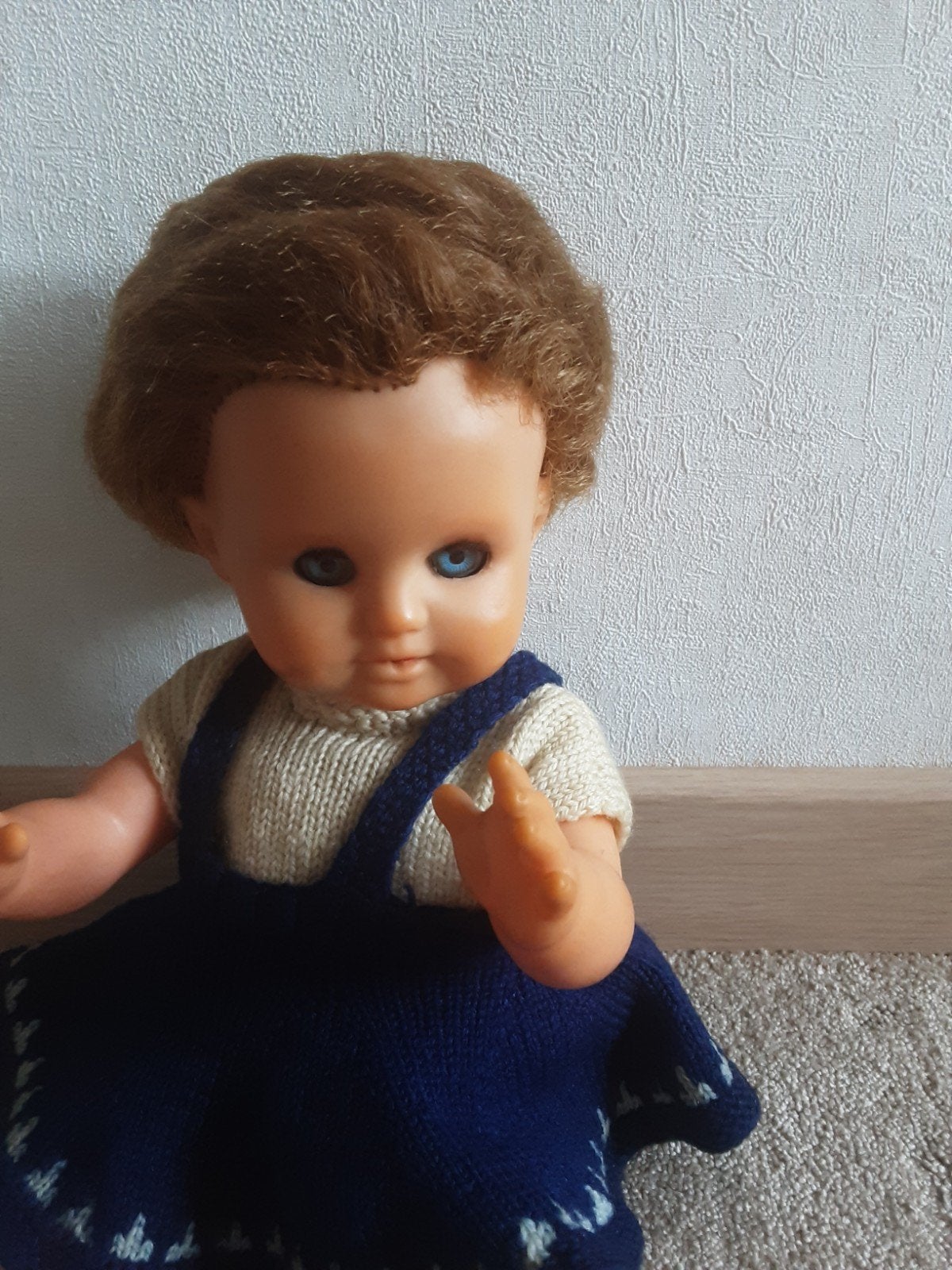 schildpad popje uit 1958, Verzamelen, Poppen, Ophalen of Verzenden, Pop