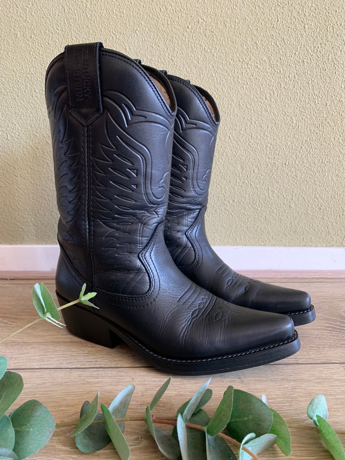 Kentucky’s Western cowboylaarzen 37, Kleding | Dames, Hoge laarzen, -, Zwart, -