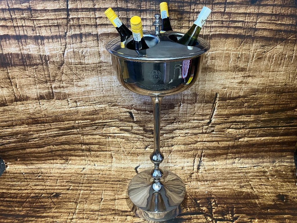 Luxe Wijnkoeler op Stijlvolle Standaard, Ophalen of Verzenden, Nieuw, Overige gebieden, Champagne