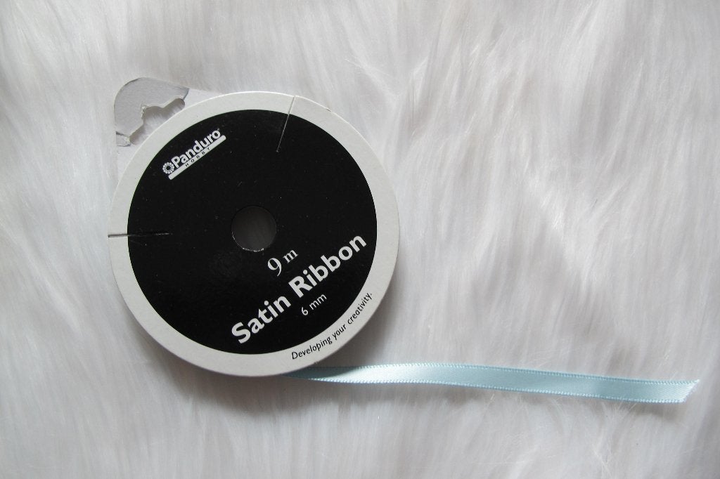 Panduro Satin Ribbon light blue 6mm, Ophalen of Verzenden, Nieuw