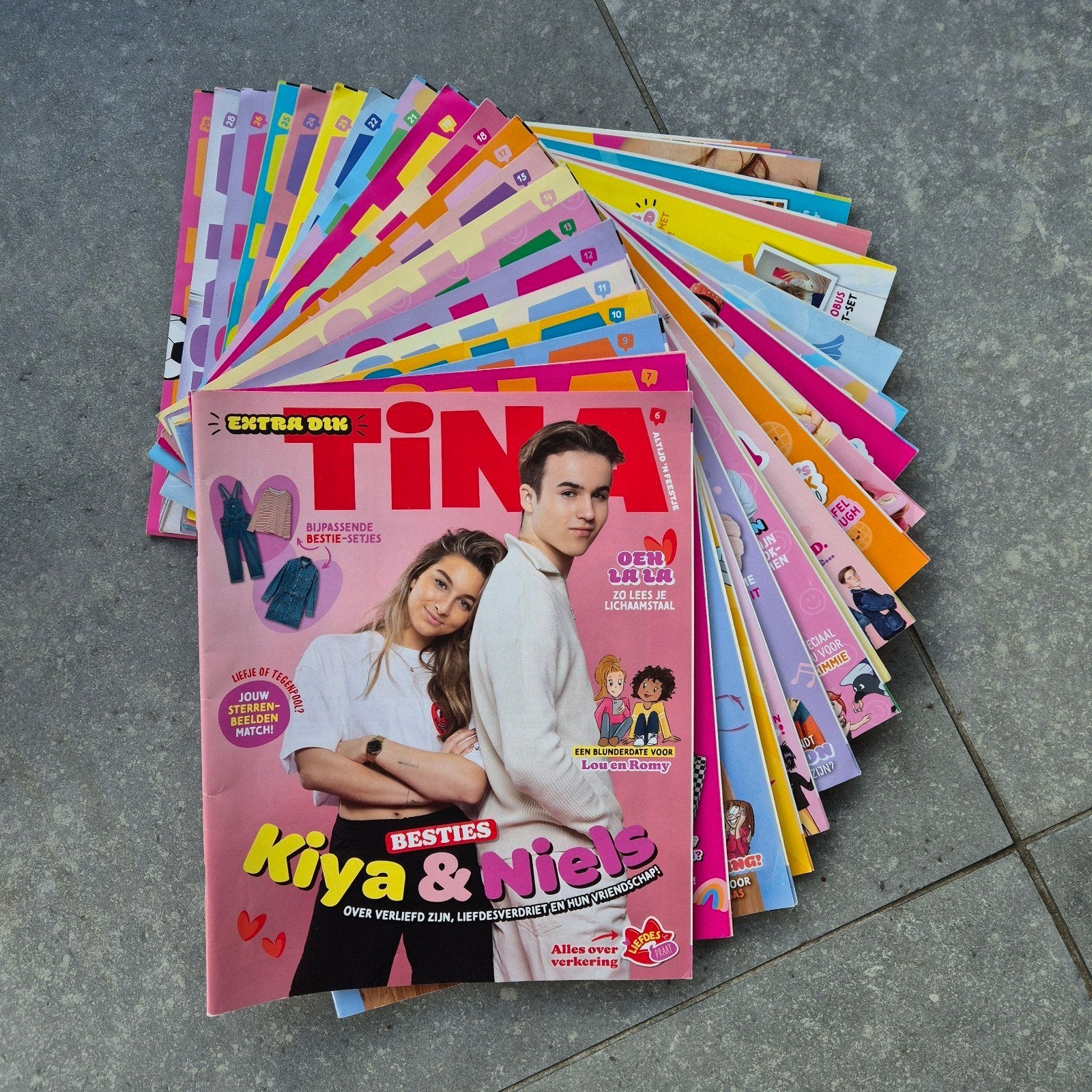 20x Tina tijdschriften jaartal 2023, Ophalen of Verzenden, Zo goed als nieuw