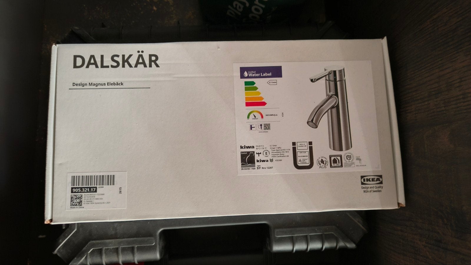 Nieuwe Dalskär mengkraan - Verchroomd messing, Ophalen, Nieuw, Overige typen
