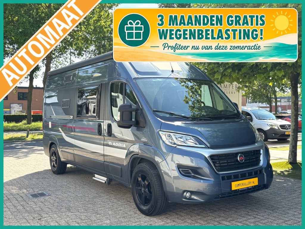 Adria Twin 600 SPT TITAN AUTOMAAT DWARSBED 150PK EURO 5, Automaat, Winterisolatie, Ringverwarming, Fiat