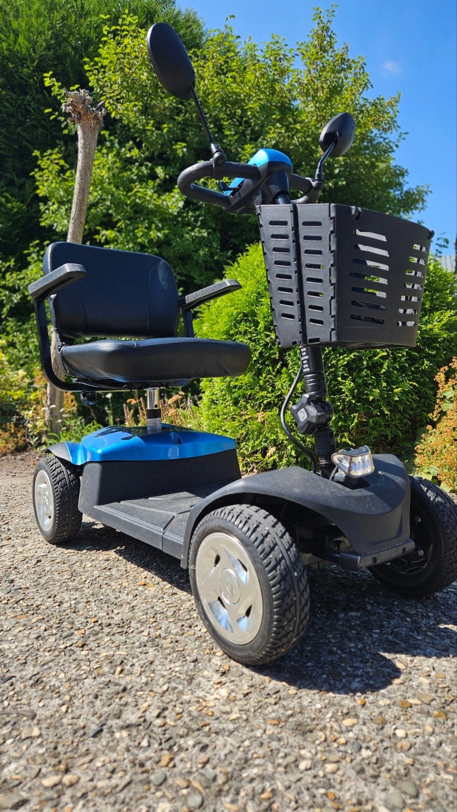 inklapbare stabiele 4wiel scootmobiel Caremart 👈, Ophalen, Inklapbaar, Zo goed als nieuw, Elektrische rolstoel