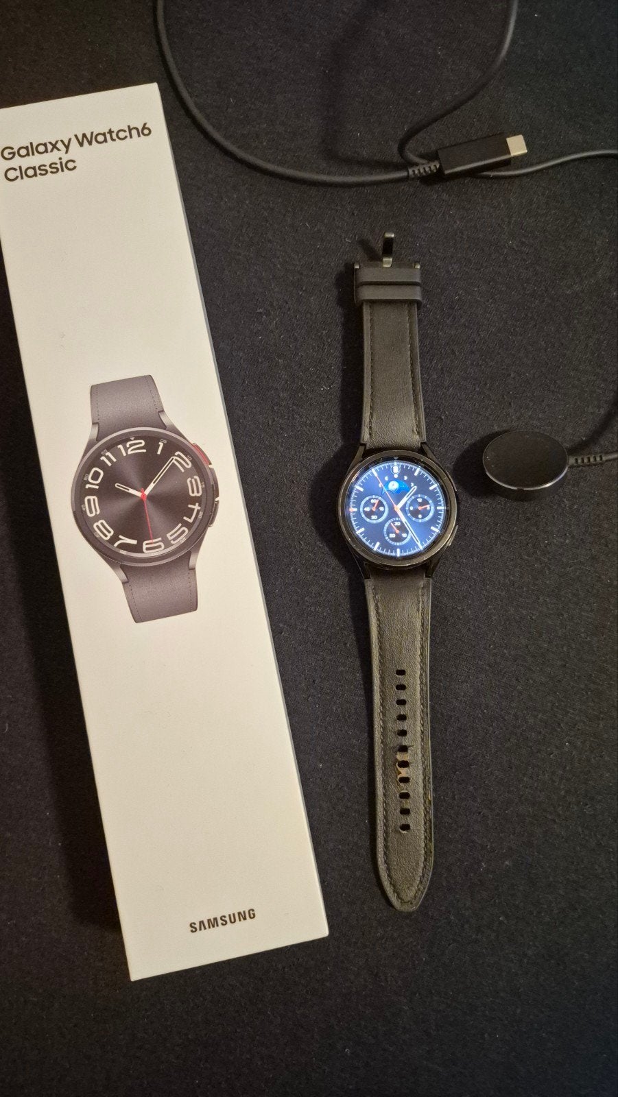 Samsung Galaxy Watch 6 Classic 43mm LTE - Zo goed als nieuw, Ophalen of Verzenden