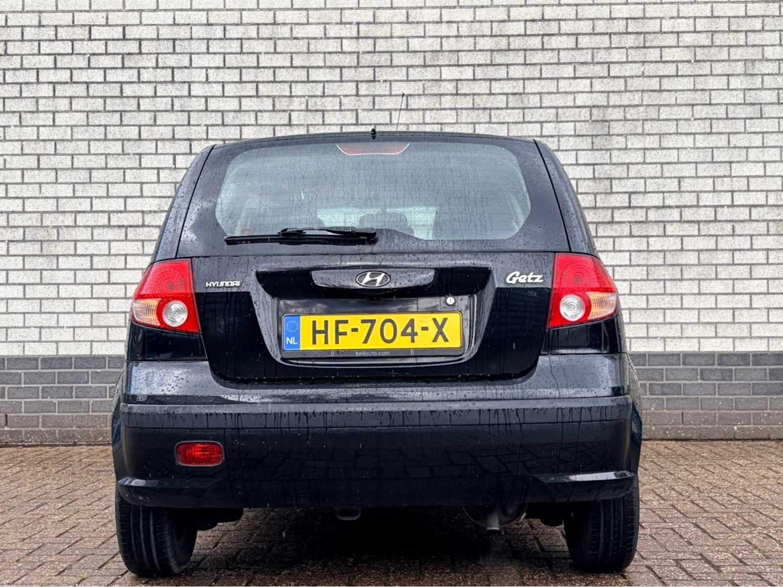 2004 Hyundai Getz 1.1i Young Personenauto, Auto's, Hyundai, 450 kg, 31 €/maand, Zwart, Bedrijf