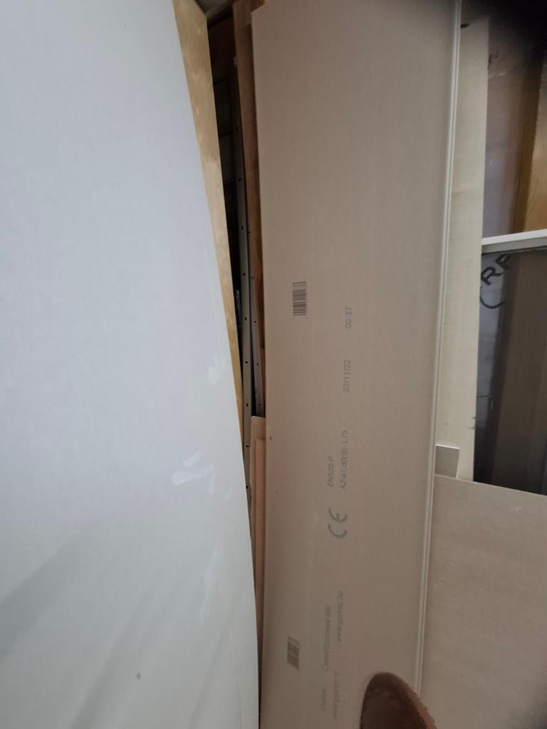 Gyproc plafond gipsplaten 9.5 mm, Doe-het-zelf en Verbouw, Platen en Panelen, Nieuw, Overige materialen, Minder dan 20 mm, Ophalen