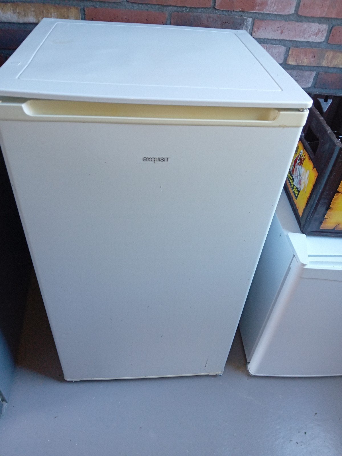 Koelkast Exquisit, 86cm hoog, werkt goed, Witgoed en Apparatuur, Koelkasten en IJskasten, 75 tot 100 liter, 45 tot 60 cm, Ophalen