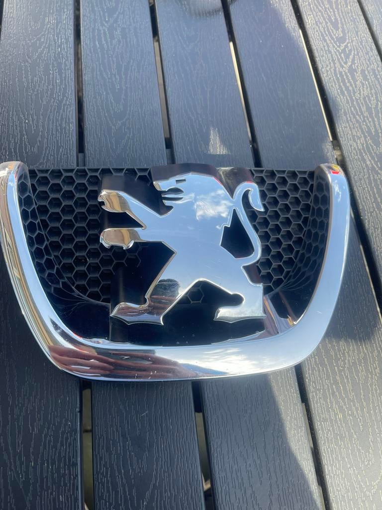 Peugeot Bumper Grill - Origineel Onderdeel, Auto-onderdelen, Carrosserie en Plaatwerk, Bumper, Peugeot, Voor, Gebruikt, Ophalen of Verzenden