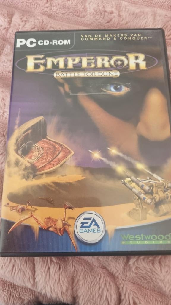 Emperor: Battle for Dune PC CD-ROM, Spelcomputers en Games, Games | Pc, 1 speler, Verzenden, Zo goed als nieuw, Vanaf 16 jaar