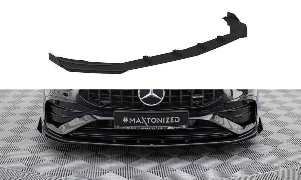 Race Voorlip sideskirt diffuser - Mercedes AMG A35 W177 23+, Auto diversen, Tuning en Styling, Ophalen of Verzenden