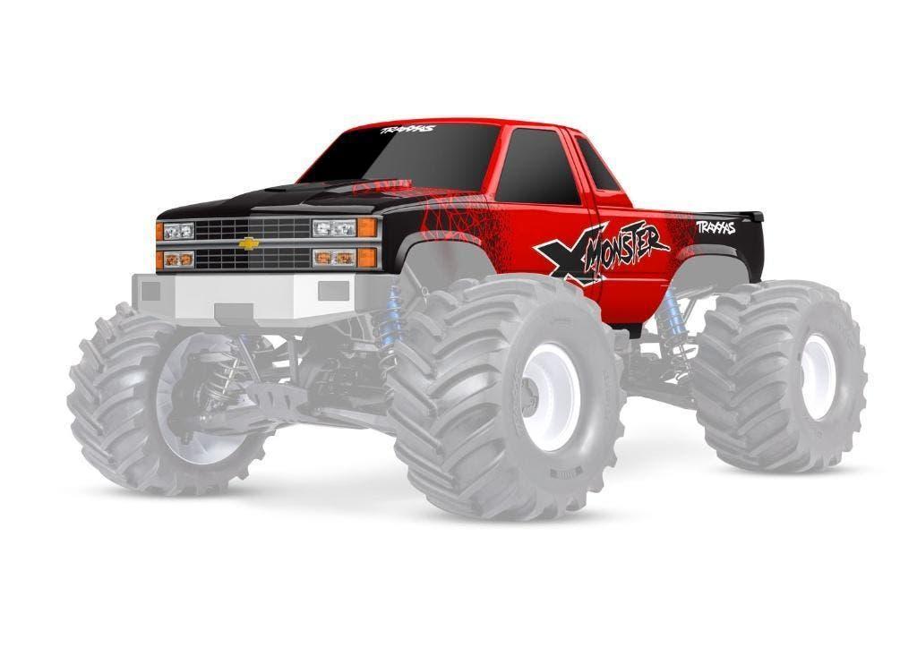 BODY X-Maxx MT CHEVY K1500 RED, Ophalen of Verzenden, Nieuw