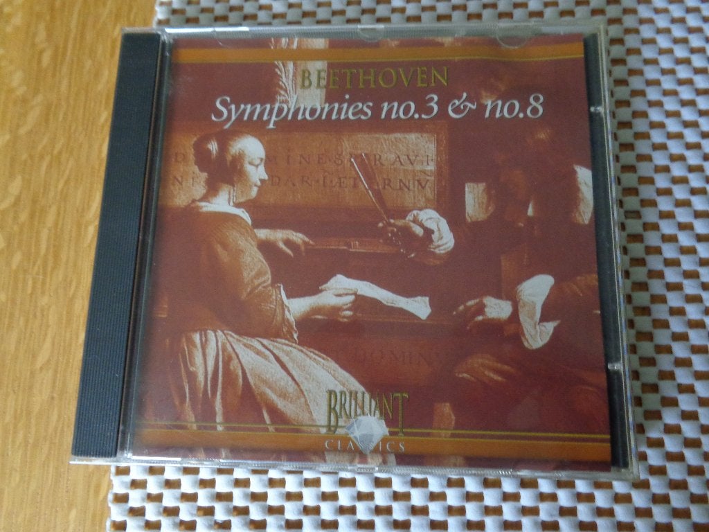 Beethoven Symphonies no.3 & no.8, Ophalen of Verzenden, Classicisme, Zo goed als nieuw, Orkest of Ballet