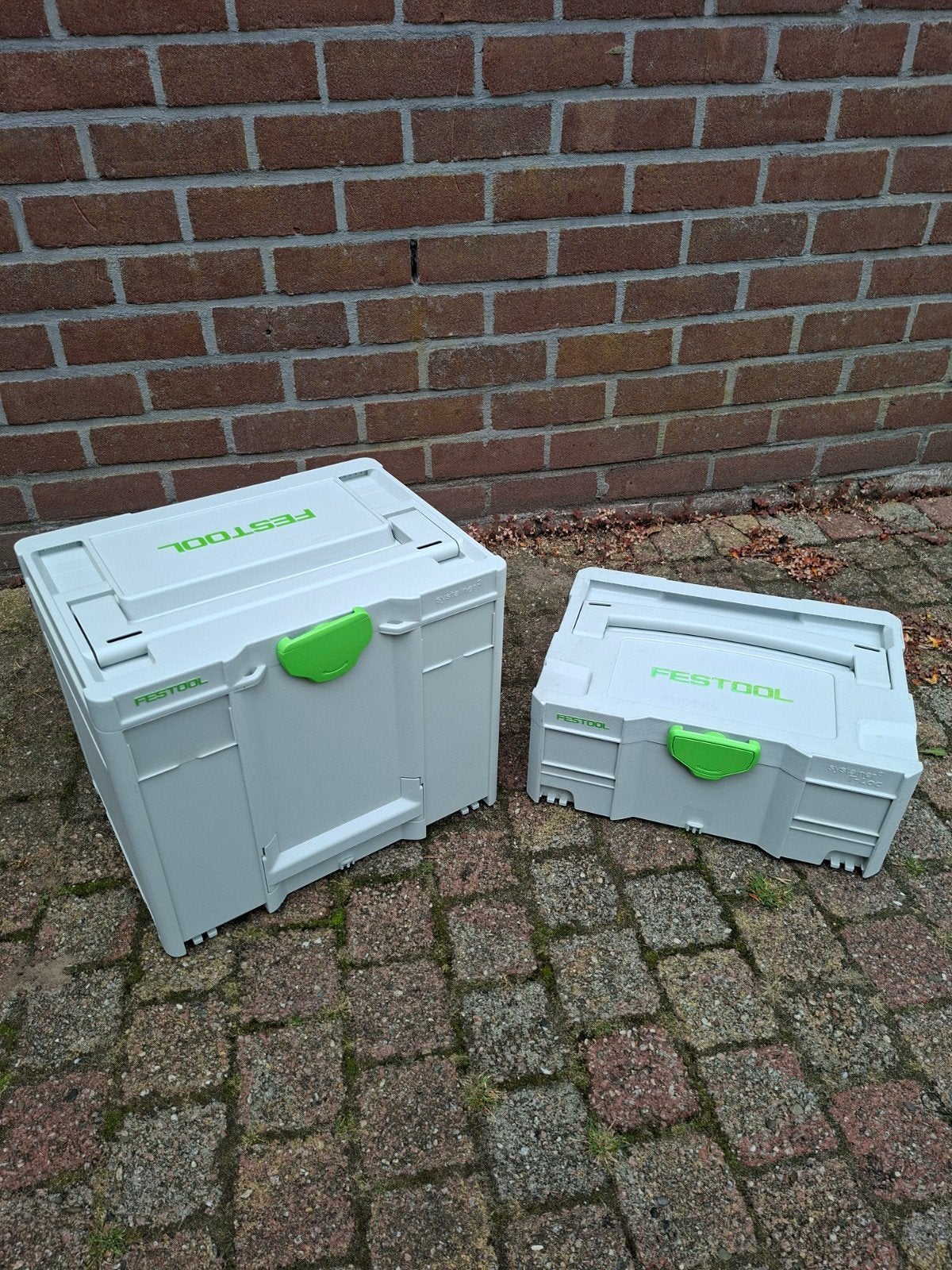 Festool Systainer T-LOC Set: Grote en Kleine Box, Ophalen of Verzenden, Zo goed als nieuw