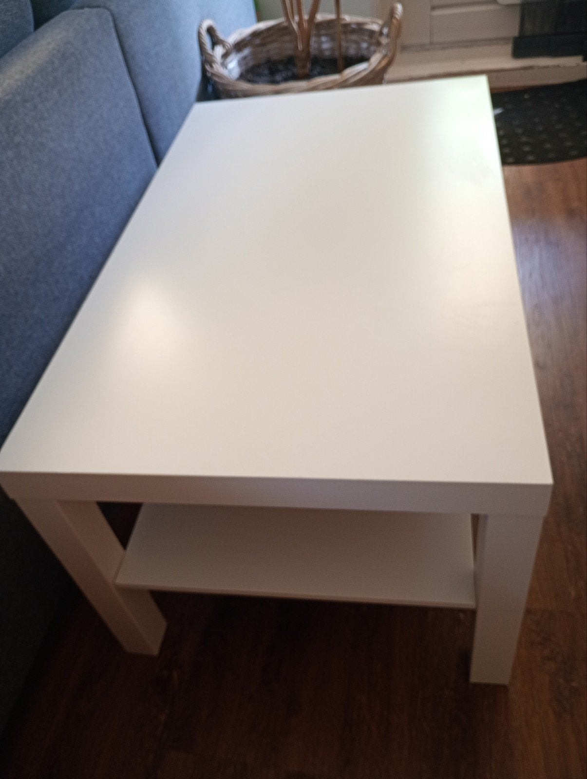 Salon tafel wit, Ophalen, Gebruikt, 50 tot 100 cm, 50 tot 100 cm
