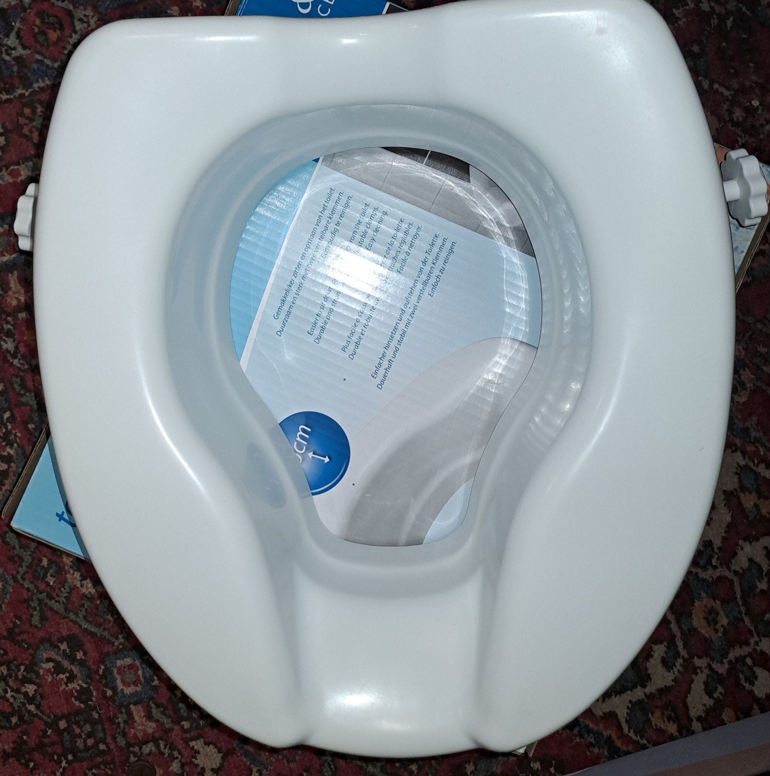 Toilet verhoger 10 cm, Ophalen of Verzenden