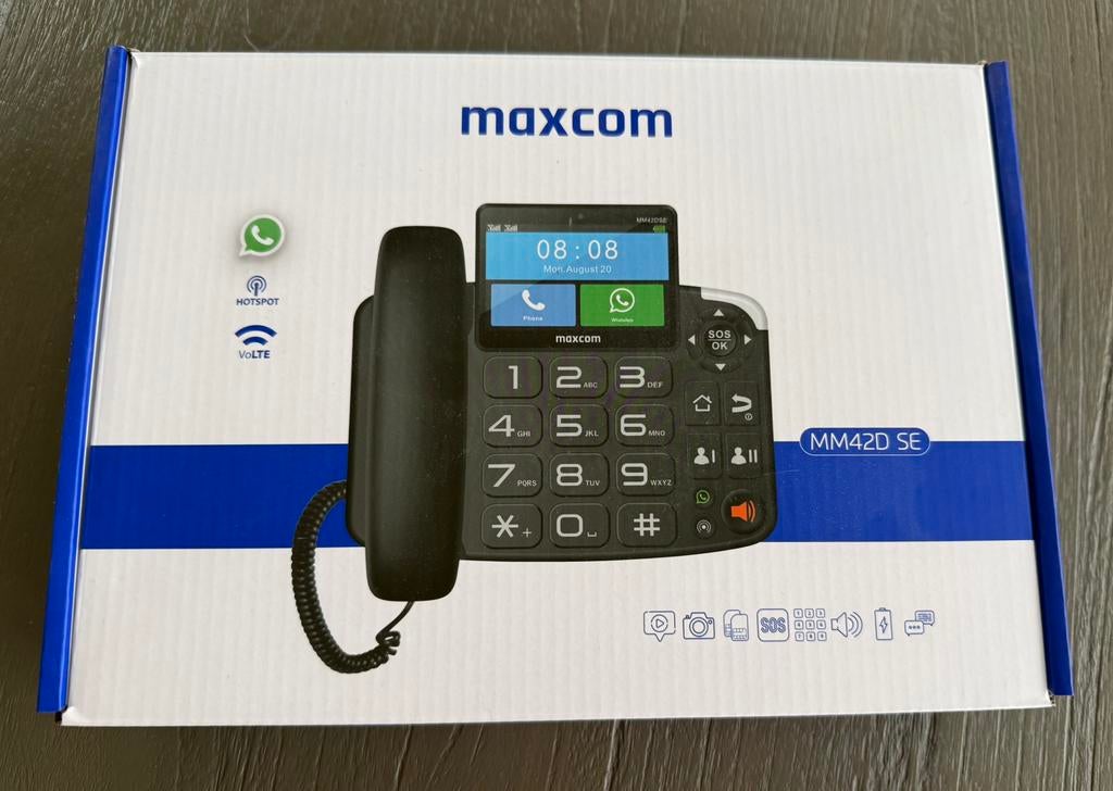 Senioren telefoon, Ophalen, Zo goed als nieuw