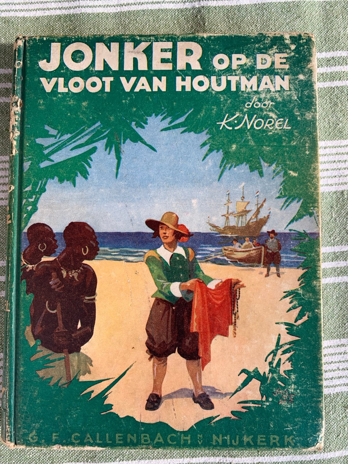 Jonker op de Vloot van Houtman - K. Norel (Oud Boek), Ophalen of Verzenden
