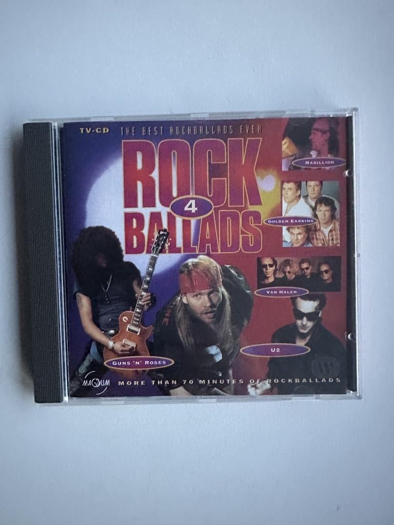 CD Rockballads 4, Cd's en Dvd's, Cd's | Verzamelalbums, Ophalen of Verzenden, Zo goed als nieuw, Rock en Metal