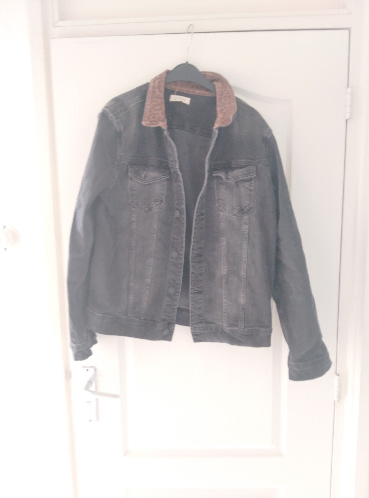 spijkerjas mt l zgan merk allsaints, Kleding | Heren, Jassen | Zomer, Ophalen of Verzenden, Zo goed als nieuw, Blauw