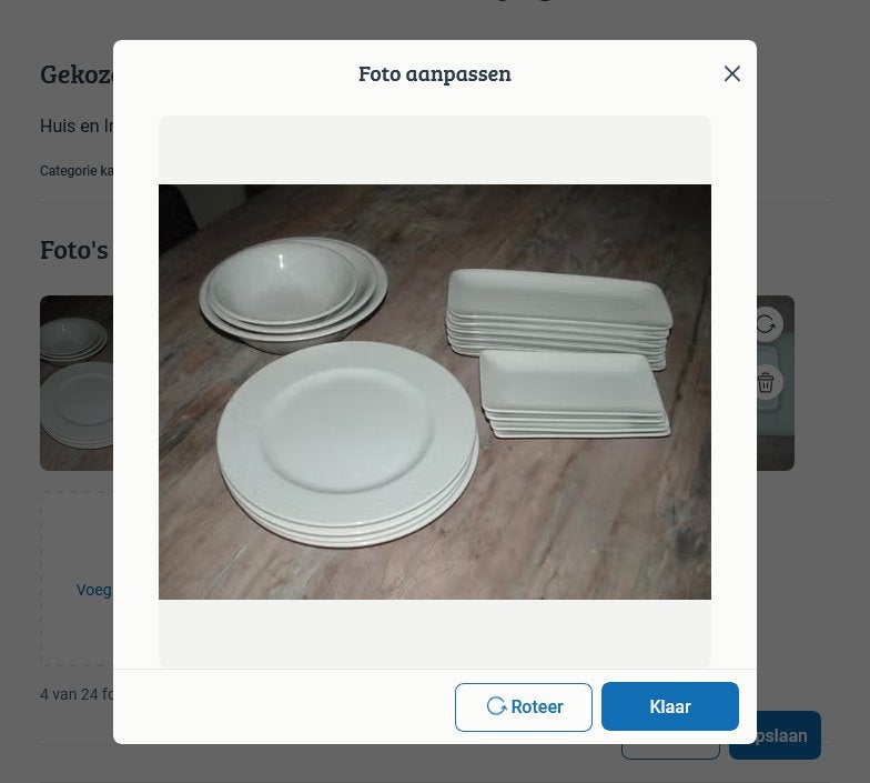 Chuan Kuo hotel porcelain borden, 3x bakjes, 6 side + 4 side, Huis en Inrichting, Keuken | Servies, Overige typen, Ophalen of Verzenden