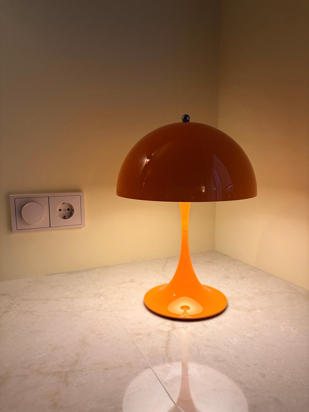 Louis Poulsen Panthella 250 Portable Tafellamp Oranje, Overige merken, Oranje, Nieuw, Ophalen of Verzenden