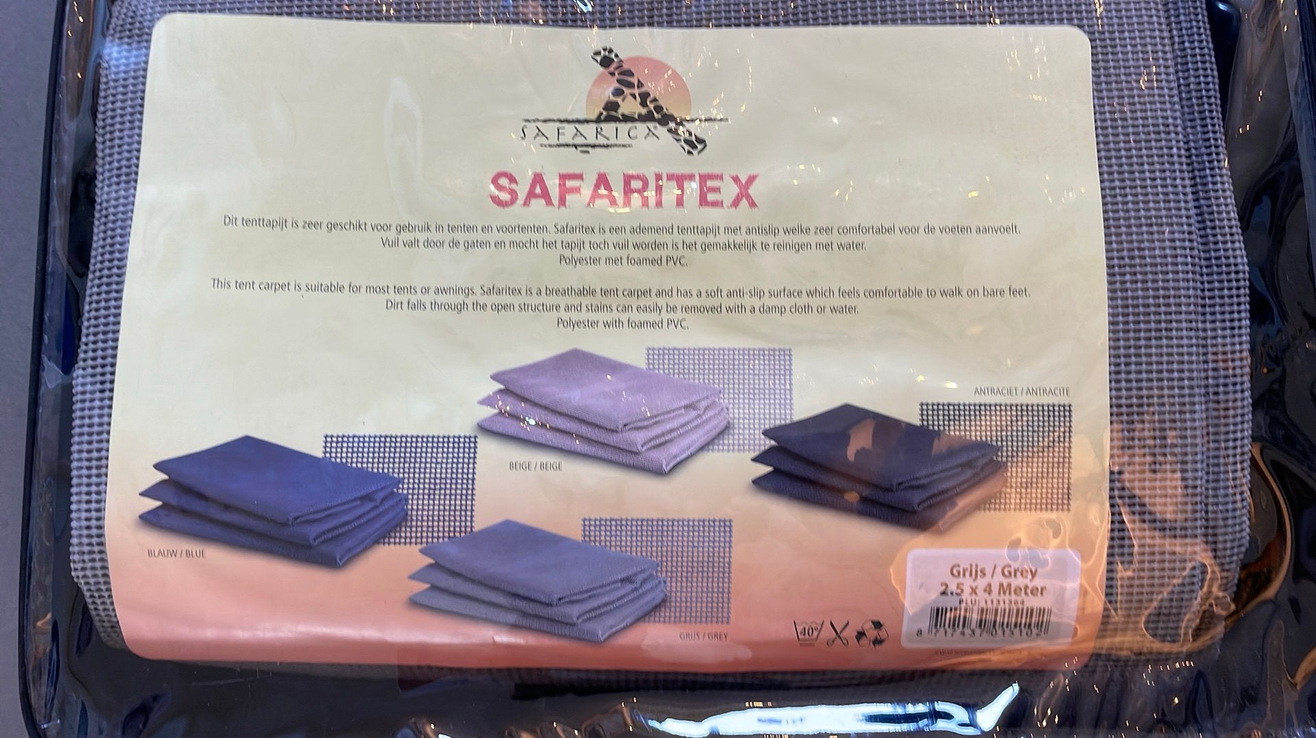Tenttapijt (nieuw), Ophalen, Nieuw