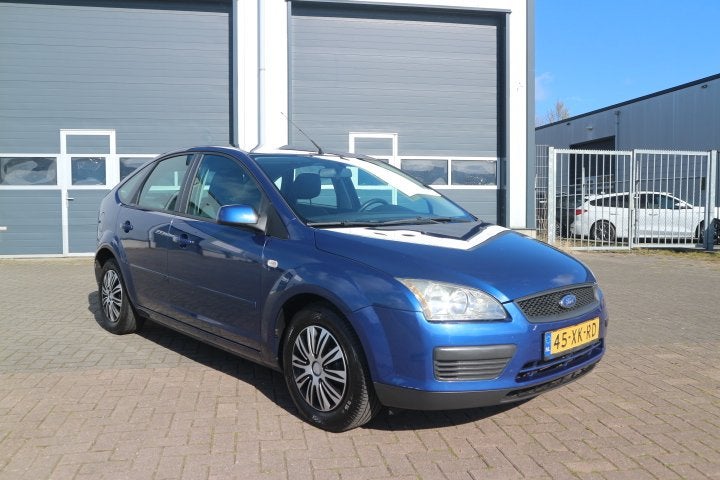Ford Focus 1.6-16V Trend AUTOMAAT (bj 2007), Auto's, 1596 cc, Gebruikt, Zwart, 4 cilinders